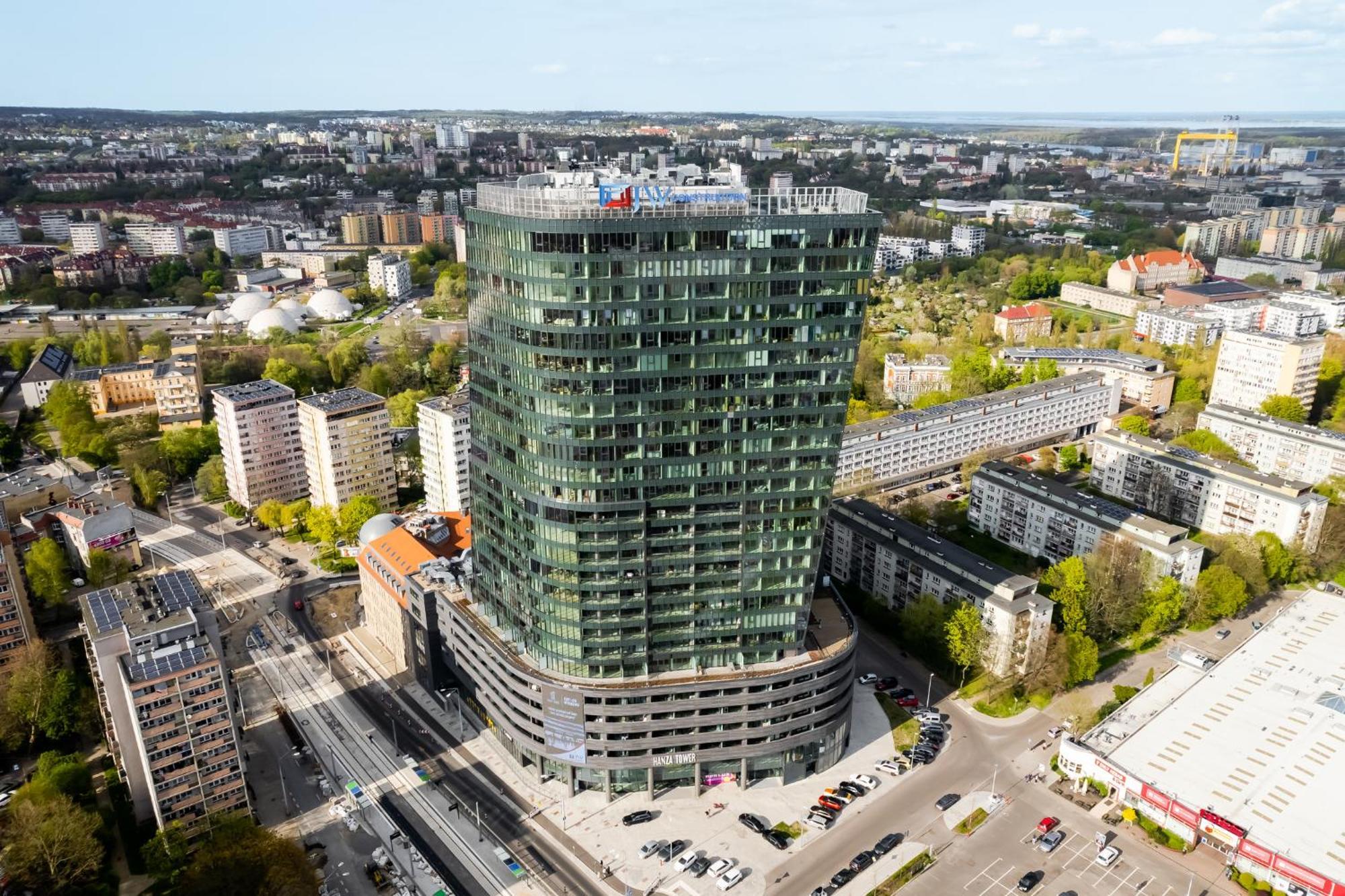 Hanza Tower Apartment No 628 - 6Th Floor, Balcony, Swimming Pool Stettin Eksteriør billede