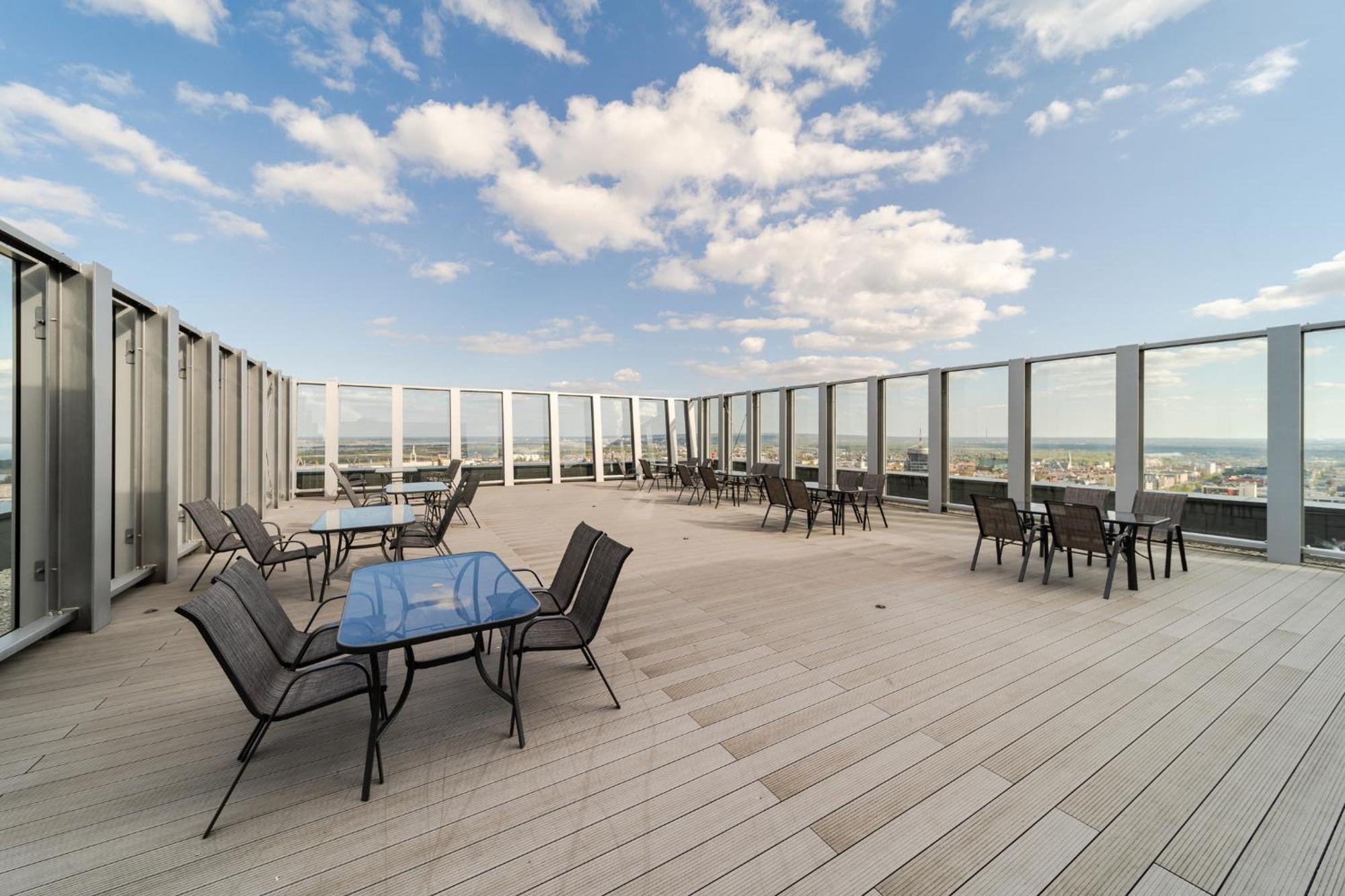 Hanza Tower Apartment No 628 - 6Th Floor, Balcony, Swimming Pool Stettin Eksteriør billede