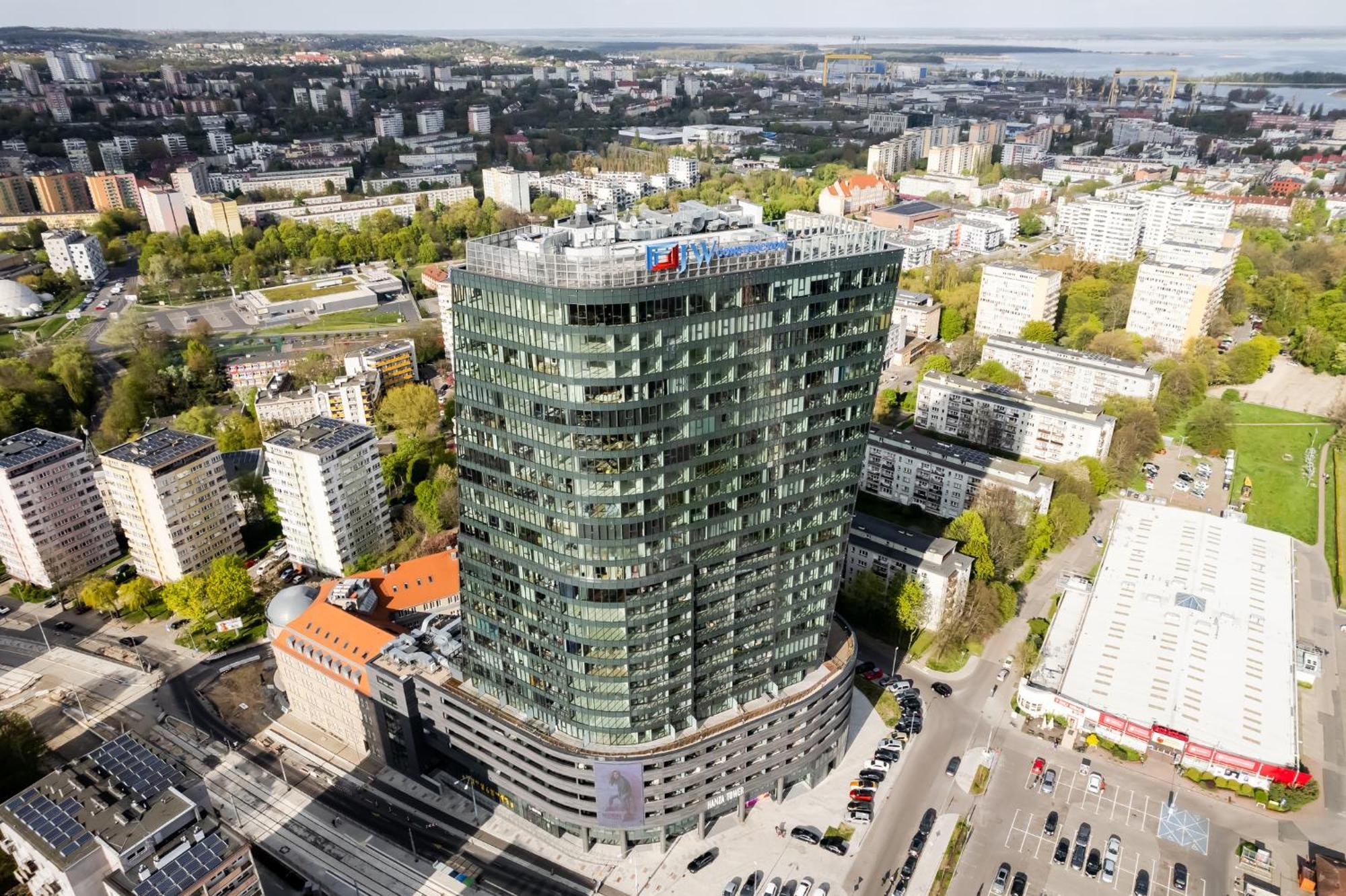 Hanza Tower Apartment No 628 - 6Th Floor, Balcony, Swimming Pool Stettin Eksteriør billede